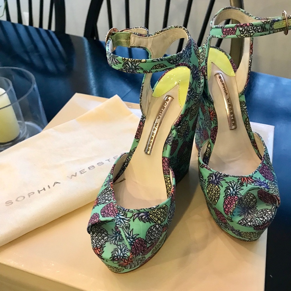 Sophia Webster Lula Pineapple Shoes 35